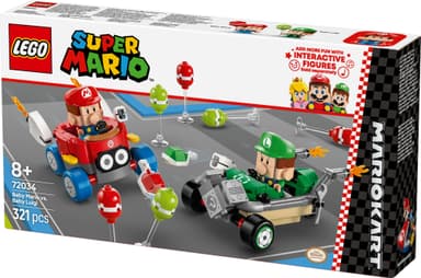 LEGO Super Mario Mario Kart – Baby Mario mot Baby Luigi 72034