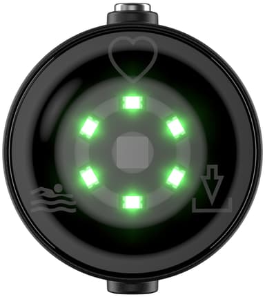 Polar Verity Sense pulsmätare med armband (svart)
