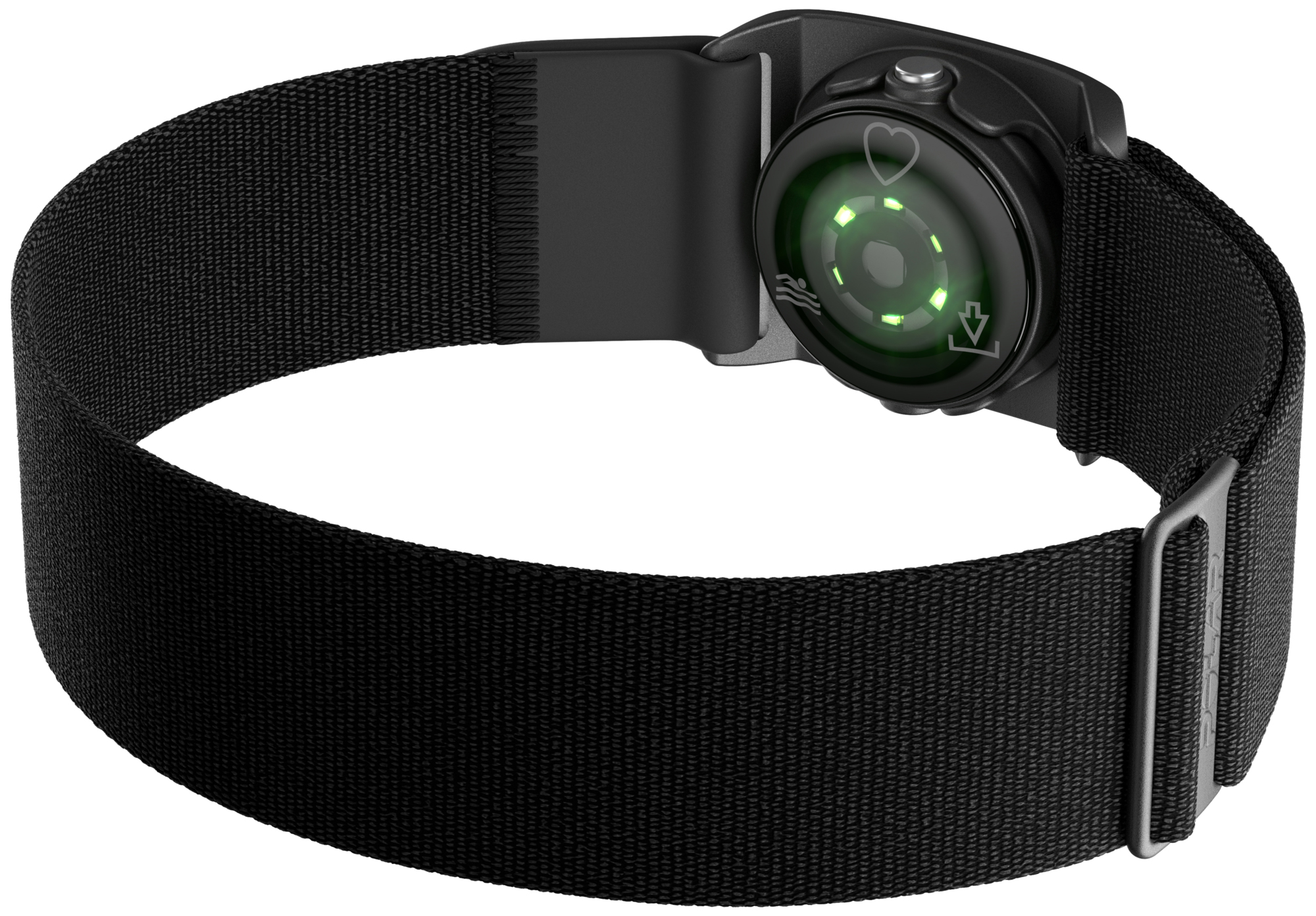 Polar Verity Sense pulsmätare med armband (svart)