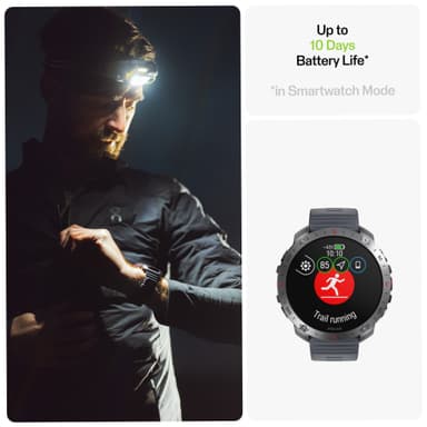 Polar Grit X2 Pro sportklocka S-L (grå)