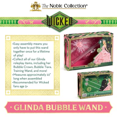 Noble Collection Wicked trollspö (Glinda)
