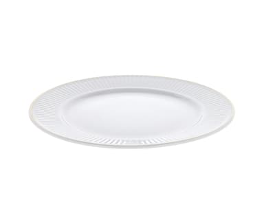 Pillivuyt Tallrik flat Vit/Matt guld