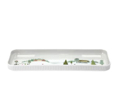 Pillivuyt Vinter Plissé Dish rectangular 36 x 12 cm
