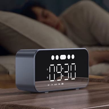 Dudao Y17 Väckarklocka med Bluetooth-högtalare
