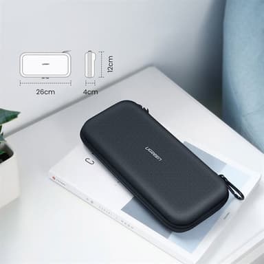 Ugreen Förvaringsfodral kompatibel med Nintendo Switch - Svart