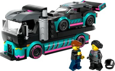 LEGO City Racerbil och biltransport 60406