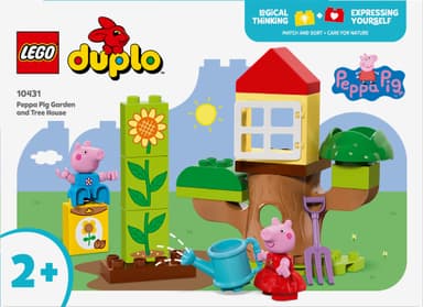 LEGO DUPLO Peppa Pig Greta Gris – Trädgård och trädkoja 10431