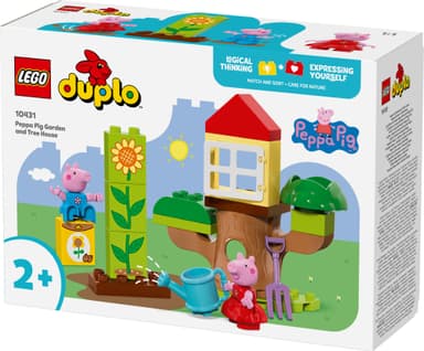 LEGO DUPLO Peppa Pig Greta Gris – Trädgård och trädkoja 10431