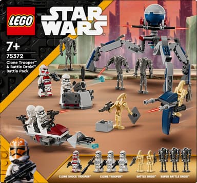 LEGO Star Wars Clone Trooper & Battle Droid Battle Pack 75372
