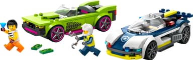 LEGO City Jakt med polisbil och muskelbil 60415