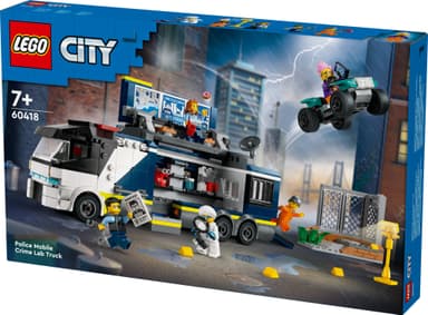 LEGO City Polisens mobila laboratoriebil 60418