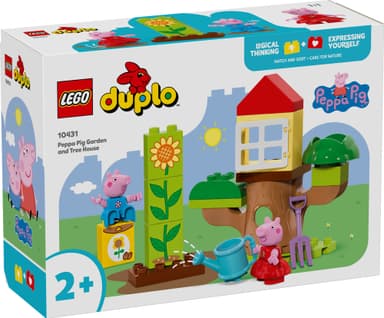 LEGO DUPLO Peppa Pig Greta Gris – Trädgård och trädkoja 10431