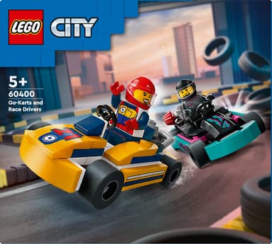 LEGO City Gokarter och racerförare 60400