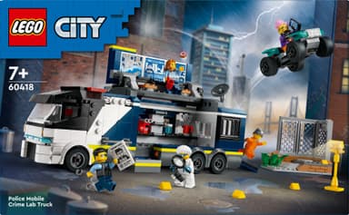 LEGO City Polisens mobila laboratoriebil 60418