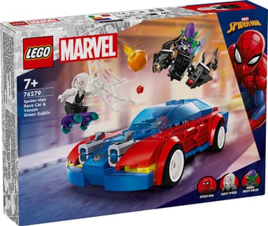 LEGO Super Heroes Spider-Mans racerbil & Venom Green Goblin 76279