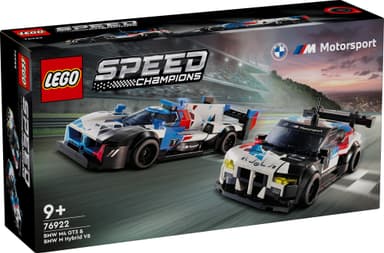 LEGO Speed Champions BMW M4 GT3 och BMW M Hybrid V8 racerbilar 76922