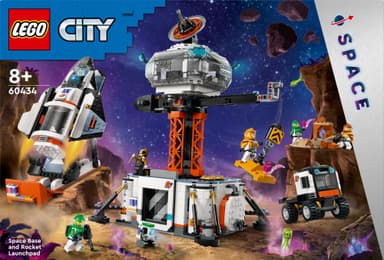LEGO City Rymdbas och raketuppskjutningsramp 60434