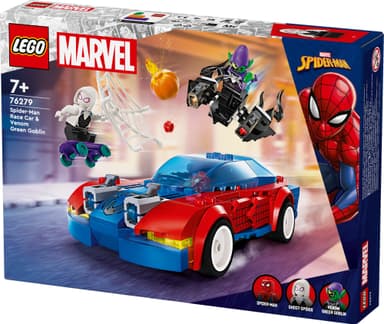 LEGO Super Heroes Spider-Mans racerbil & Venom Green Goblin 76279