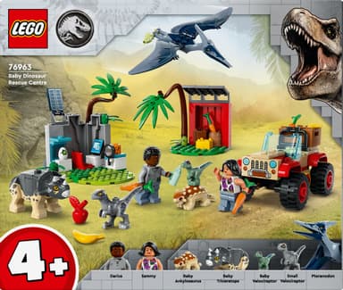 LEGO Jurassic World Räddningscenter för dinosaurieungar 76963