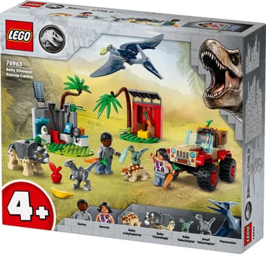 LEGO Jurassic World Räddningscenter för dinosaurieungar 76963