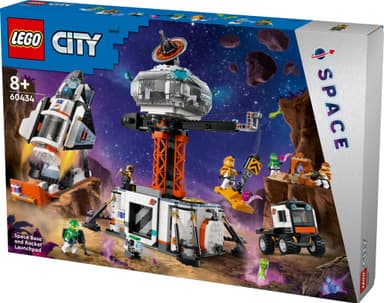 LEGO City Rymdbas och raketuppskjutningsramp 60434