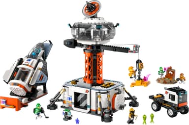 LEGO City Rymdbas och raketuppskjutningsramp 60434