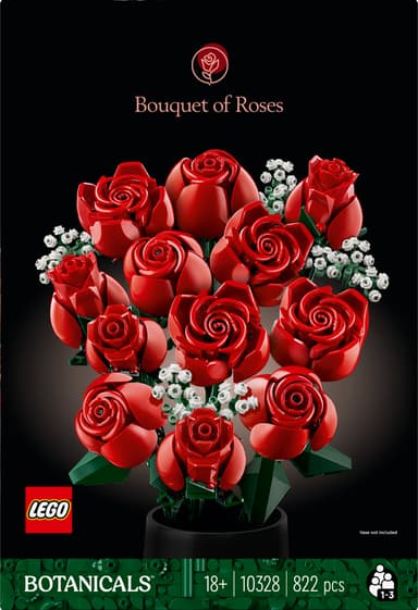 LEGO Botanicals Bukett med rosor 10328