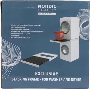 Nordic Quality Monteringsram (med hylla)