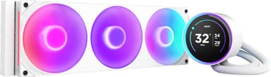 NZXT Kraken 360 Elite V2 RGB CPU vätskekylare (vit)