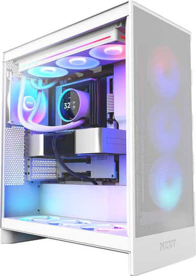 NZXT Kraken 360 Elite V2 RGB CPU vätskekylare (vit)