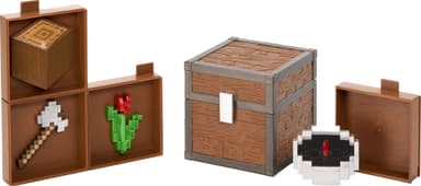 Noble Collection Minecraft Loot Chest leksak (skog)