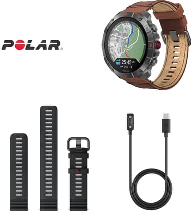 Polar Grit X2 Pro sportklocka M/L (Titan/Stål)