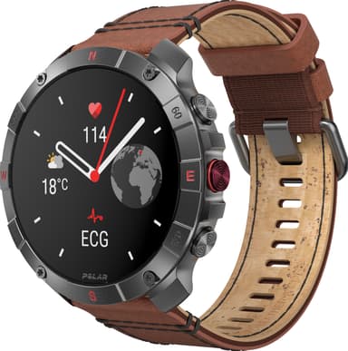 Polar Grit X2 Pro sportklocka M/L (Titan/Stål)