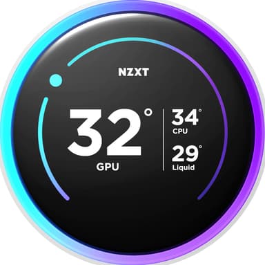 NZXT Kraken 360 Elite V2 RGB CPU vätskekylare (vit)