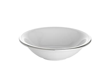 Pillivuyt Bistro Bowl Dia 17 cm 40 cl White/Platinum
