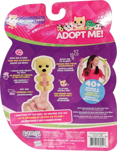 Fingerlings Adopt Me leksak (hund)