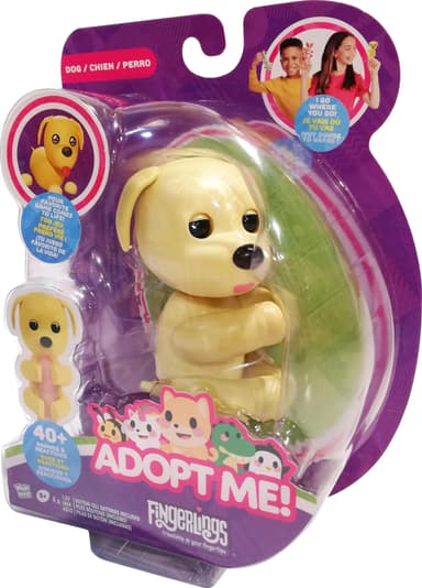 Fingerlings Adopt Me leksak (hund)