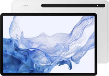 Galaxy Tab S8+ Wi-Fi surfplatta 8/128GB (silver)