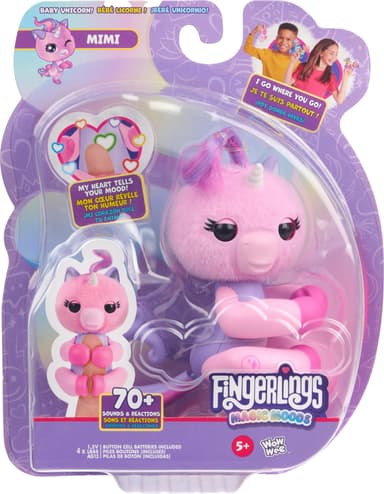 Fingerlings Magic Mood leksak (enhörning)