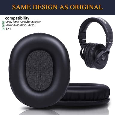 Audio Technica ATH M50X kuddar