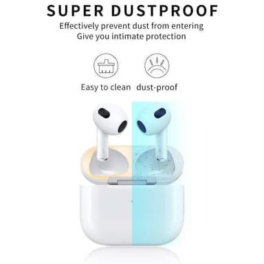 Dustguard Airpods Pro - Silver