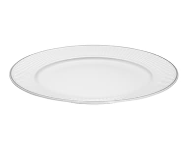 Pillivuyt Tallrik flat Vit/Platina