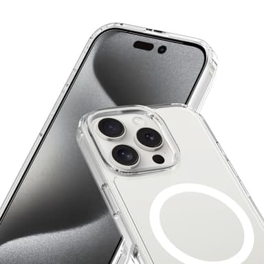 Mobique Magnetic Hybrid Case iPhone 16 Pro Clear