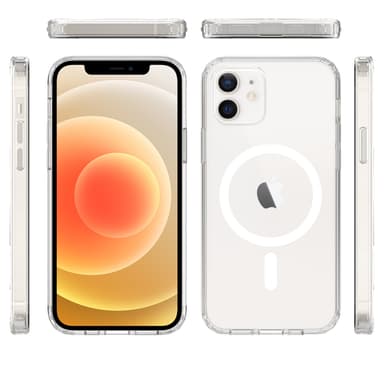 Mobique Magnetic Hybrid Case iPhone 12/12 Pro Clear