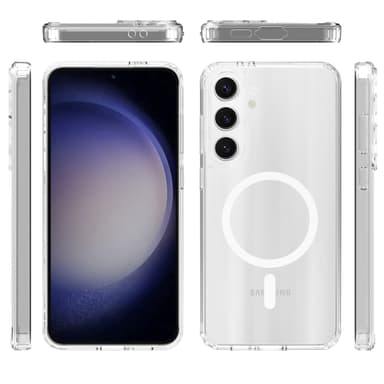 Mobique Magnetic Hybrid Case Samsung Galaxy S24 FE Clear