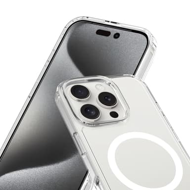 Mobique Magnetic Hybrid Case iPhone 16 Pro Max Clear