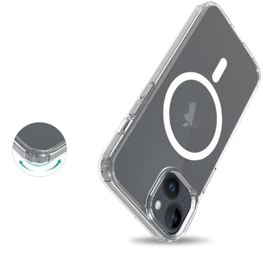 Mobique Magnetic Hybrid Case iPhone 14 Clear