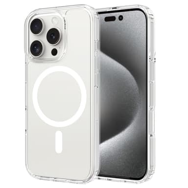 Mobique Magnetic Hybrid Case iPhone 16 Pro Max Clear