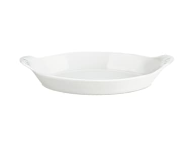 Pillivuyt Serveringstallrik oval nr. 10 Vit
