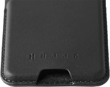 Mujjo MagSafe iPhone korthållare för mobiltelefon (svart)